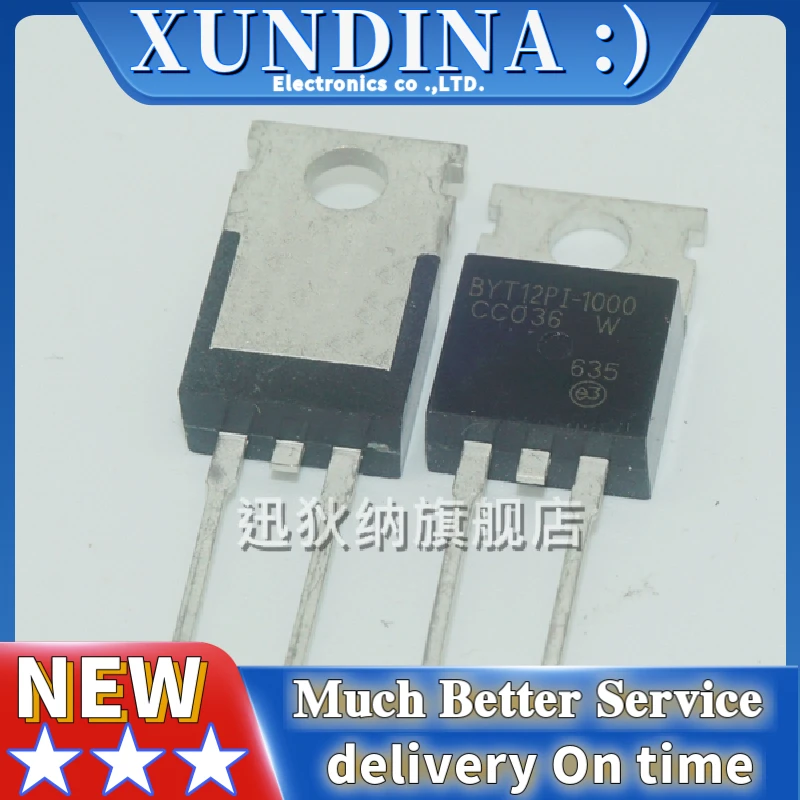 5PCS/LOT BYT12PI-1000 TO-220 new and original IC