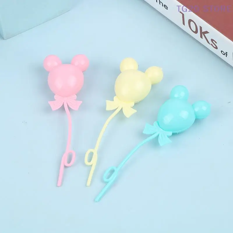 3Pcs Colorful 1/12 Scale Dollhouse Miniature Colorful Balloons Doll House Decor