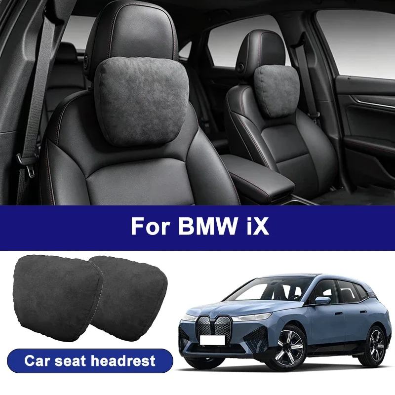 

For BMW iX car headrests, soft universal adjustable car seat pillows, car neck pillow cushions, Car accessories