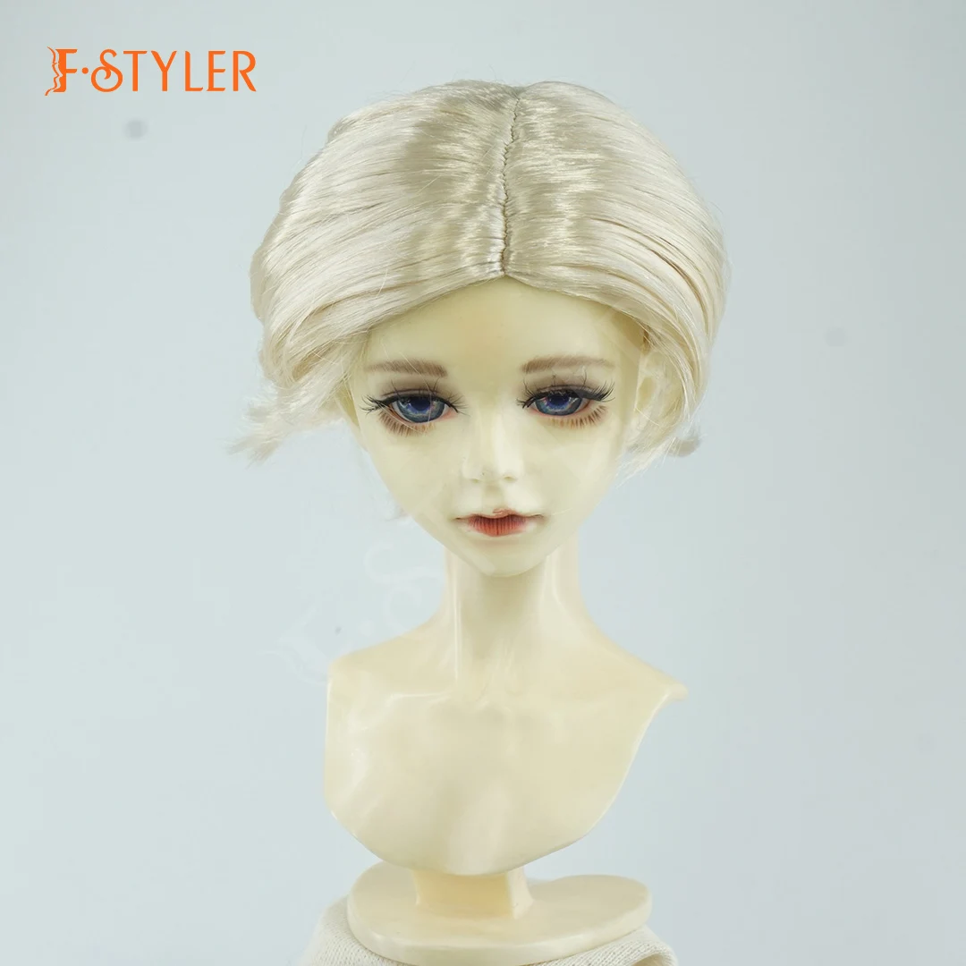 FStyler Doll Wig Shoulder Style BJD Doll Soft Synthetic-Mohair Various Colors Hair Accessories Customization1/3 1/4 1/6 1/8