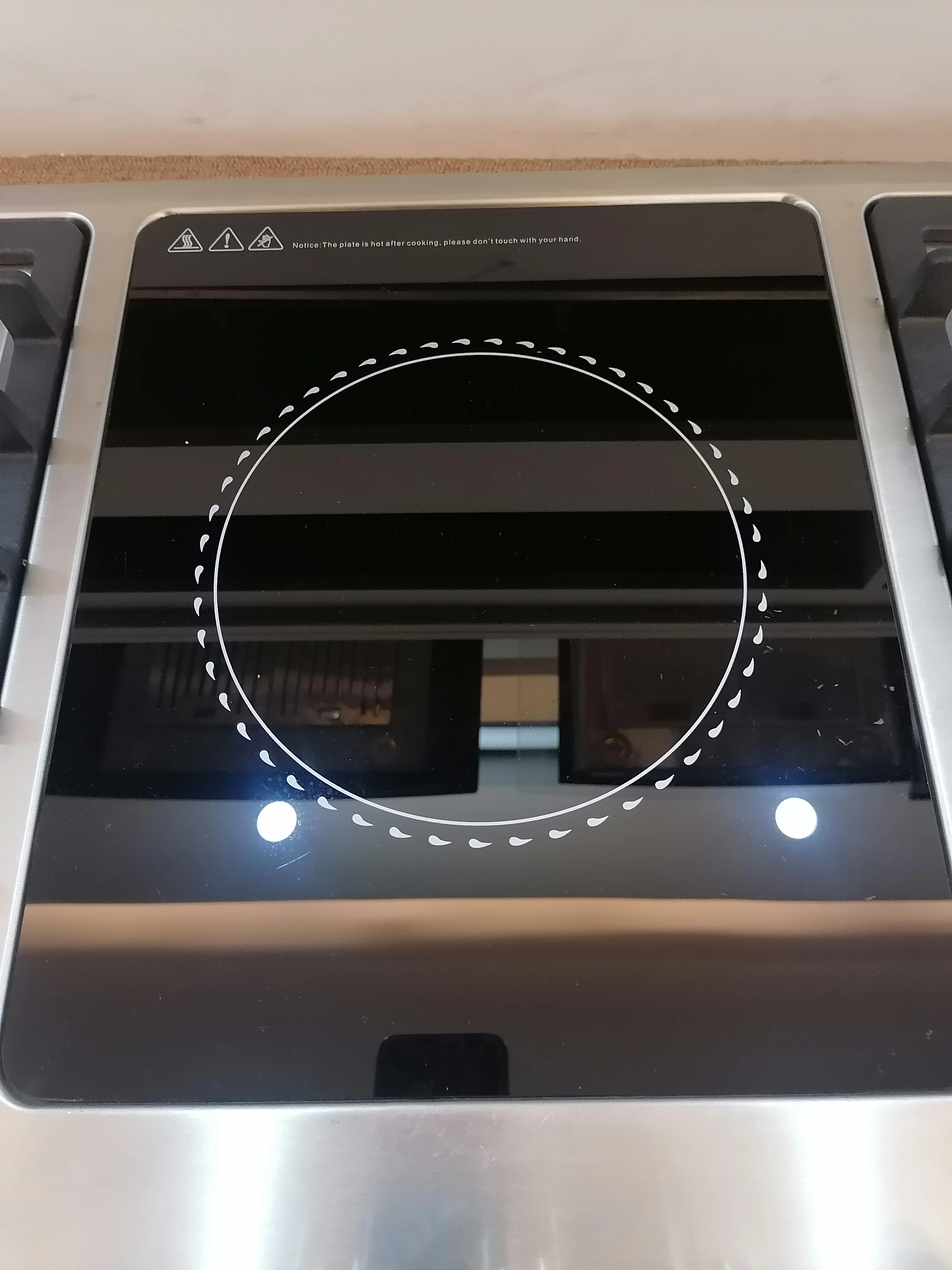 Gas&Infrared Stove Lpg/ng Black Stainless Steel 5 Burners  Golden Supplier Gas Hob 5 Burners