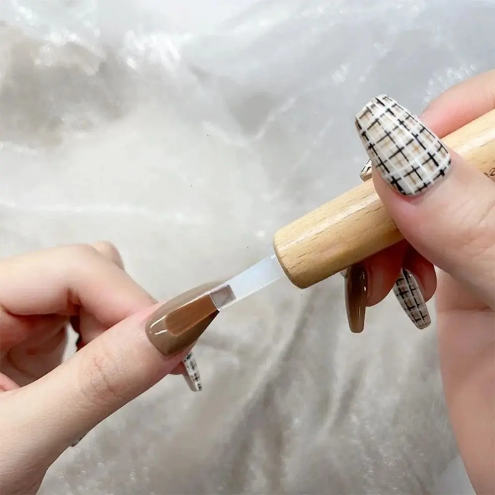 

40/60 шт. Мягкая кисть для лака для ногтей с двойной головкой, портативные аппликаторы для жидкости, многофункциональные пяти стилей