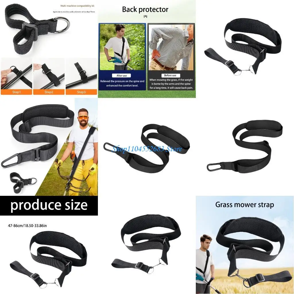 

Y6GD Ergonomic Shoulder Strap Harness For Lawn Trimmers Electric Pruning Shears