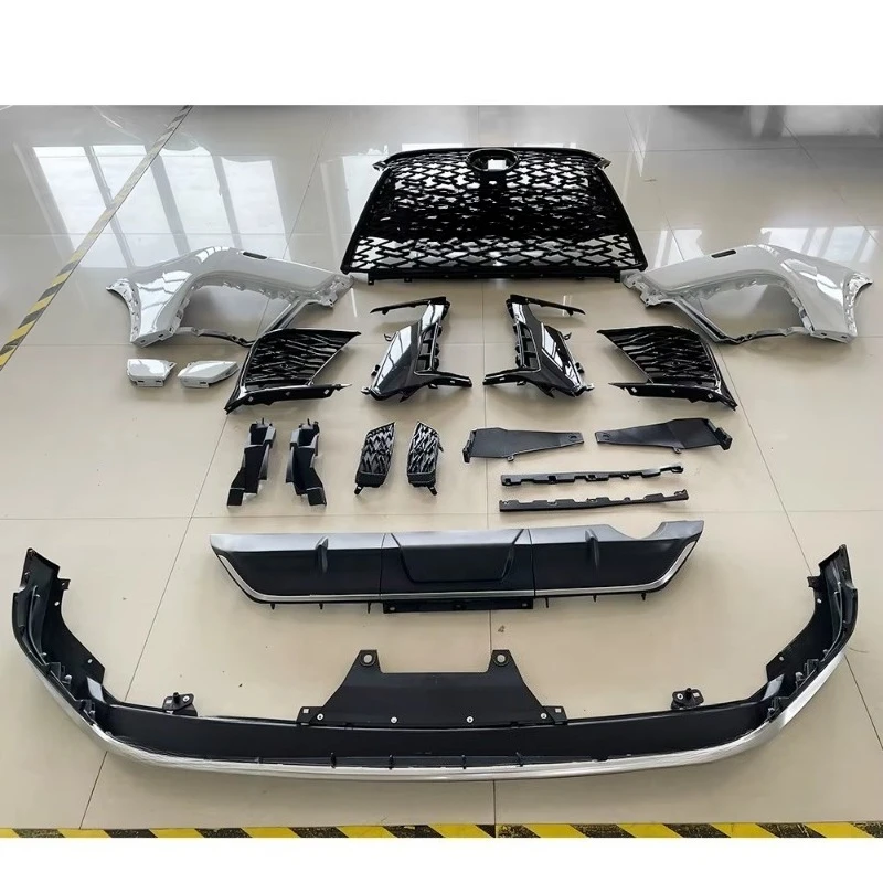 Upgrade for LX600 LX Body Kit with Car Bumpers 2