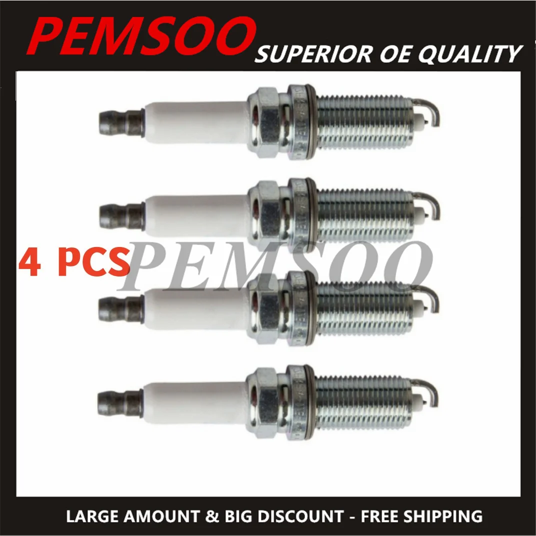 New 4/6PCS SPARK PLUGS 12122158253 FR7NPP332 FOR BMW E60 E70 E83 E85 E88 E90 X5 X3 X4 N51 N52 PLATINUM