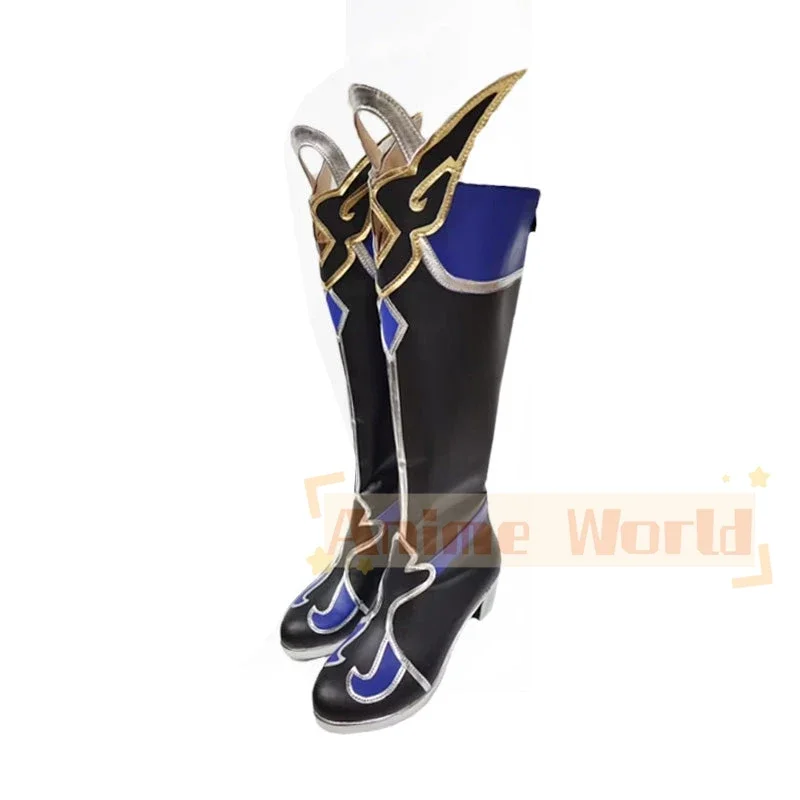 Honkai: Star Rail Jingliu Shoes Cosplay Boots