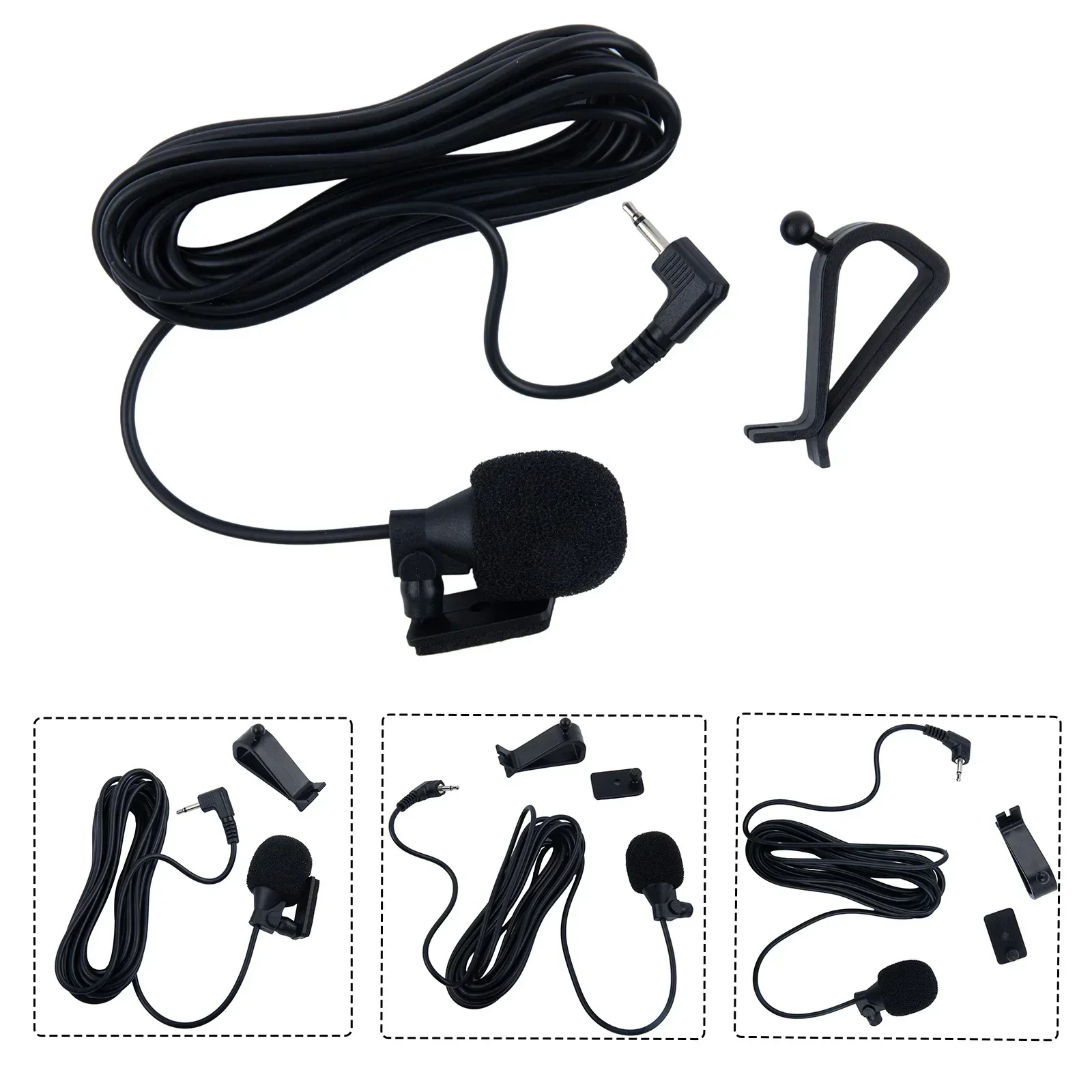 3 Meters 2.5mm External Microphone For Car Pioneer Stereos Radio Receiver Car Intelligent Systems Car Accessories High Quality