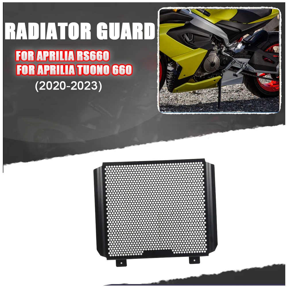

Motorcycle Accessories Radiator Guard Grille Protector Oil Cooler Cover For Aprilia RS660 RS 660 Tuono 660 2020 2021 2022 2023