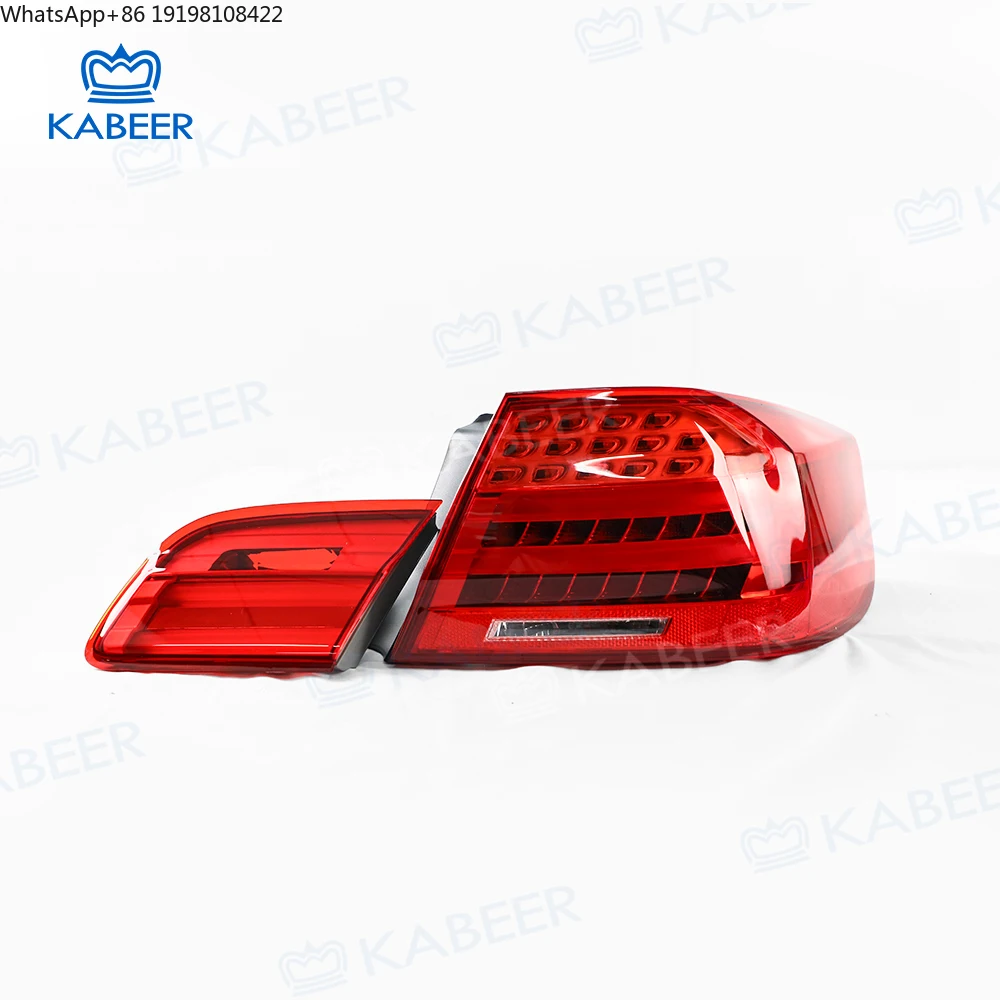Kabeer Modified E92  Tail Light for BMW 3 Series 2007-2012 E92  Taillamp to Upgrade to New Style Rear Light Light Red Version