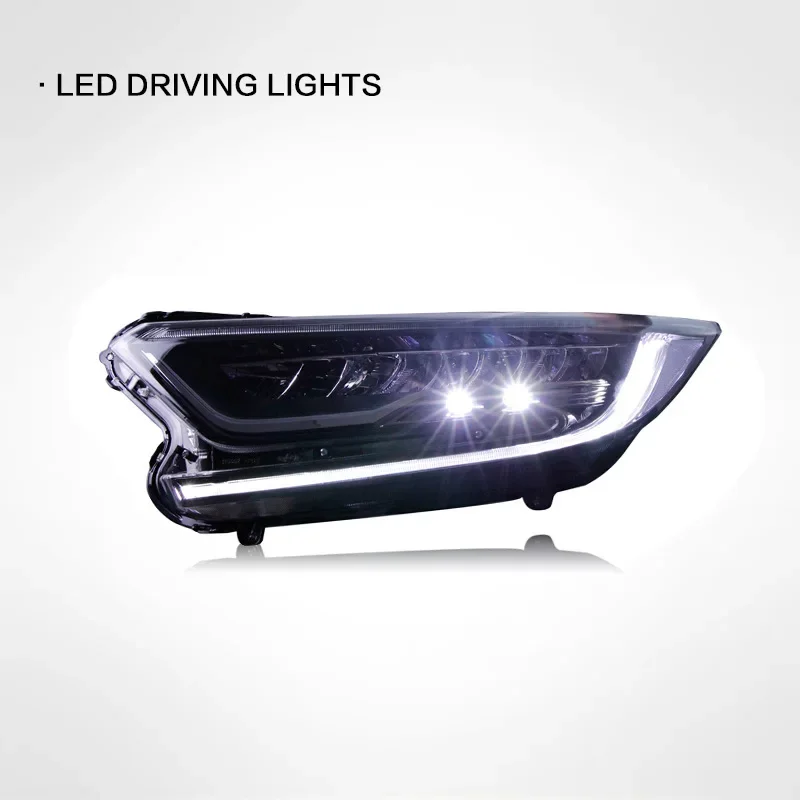 

Car LED Headlight Assemblies For HONDA CRV 2017-2019 Auto Fog DRL Brake Turn Signal Lamp Plug and Play