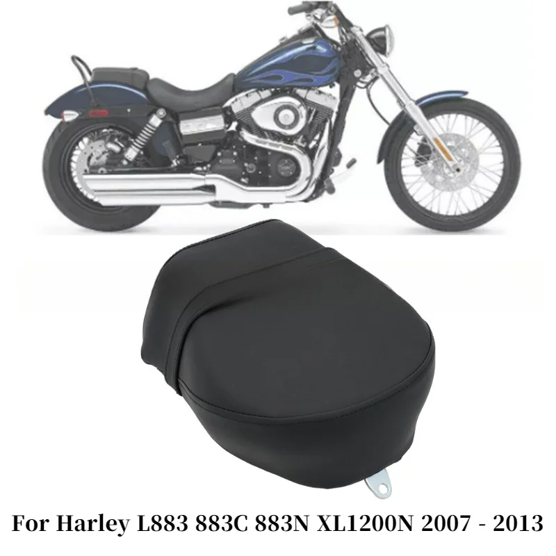 

For Harley L883 883C 883N XL1200N 2007 2008 2009 2010 2011 2012 2013 motorcycle modified rear passenger leather seat cushion