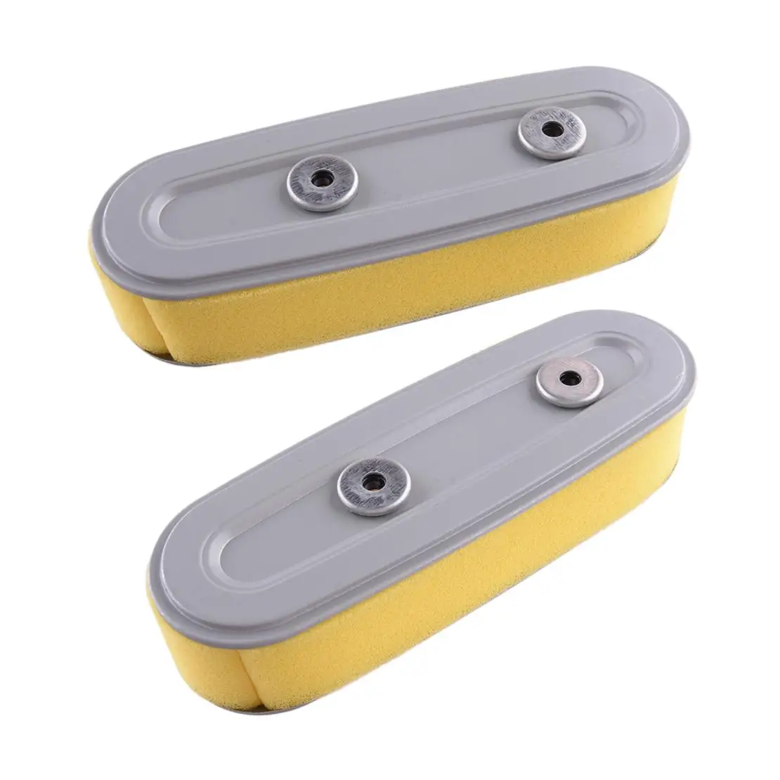 2Pcs Yellow Air Filter 17210-ZE6-505 17210-ZE6-003 17211-888-013 Fit for Honda HR194 HR1950 HR2150 GXV120 GXV140 Lawn Mower