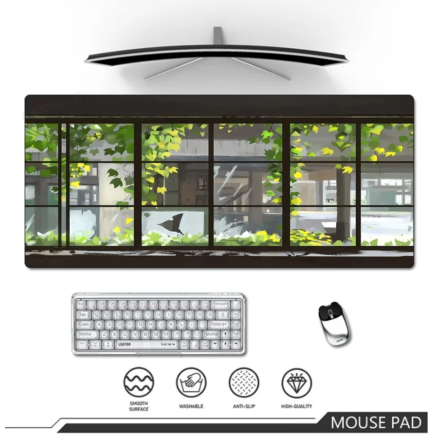 

Large Mousepad Gamer Mouse Pad XXL 900x400mm Gaming Speed Keyboard Pads Desk Mat accessories Landscape Scenery Mouse Mat