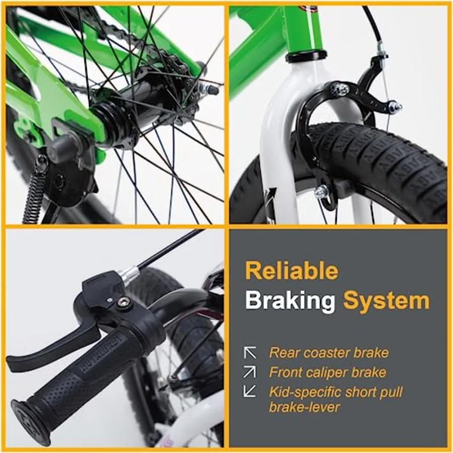 Vélo Freestyle Classic EZ Balance pédale commutable vélo 12 14 16 18 pouces 3-10 ans tout-petit à grand cadre en aluminium léger