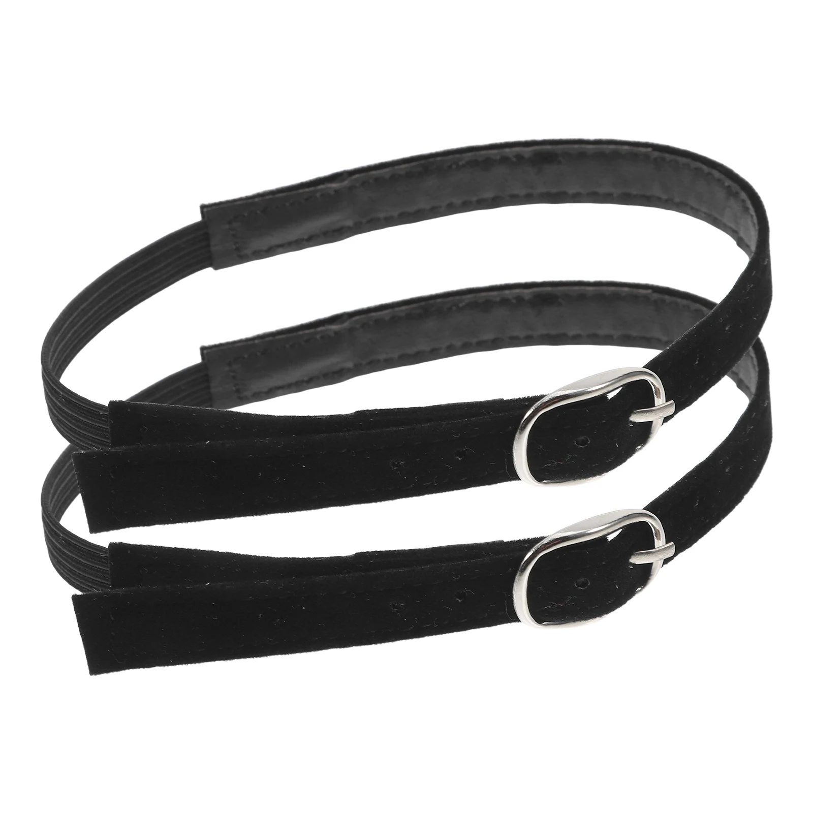 

Elastic High Heel Straps For Women Adjustable Stretchy Bands With U-Shaped Buckle Non-Slip Fit For Heels Shoe