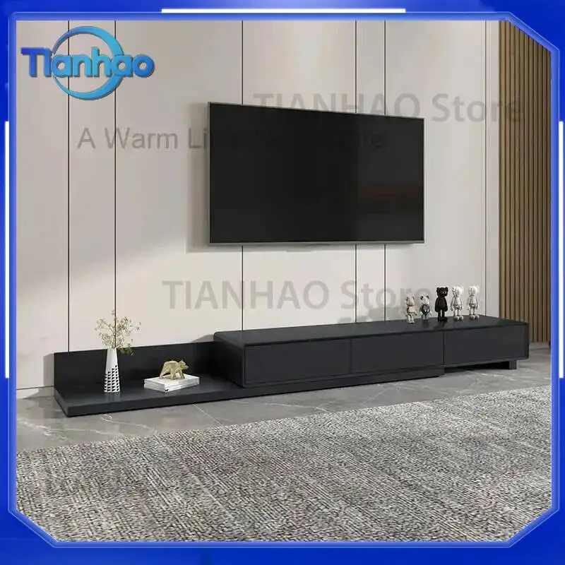 Table Designer Organizer Storage Speaker Stand for Universal TV Nordic Wood Shelf TV Stands with Drawers Muebles Para TV