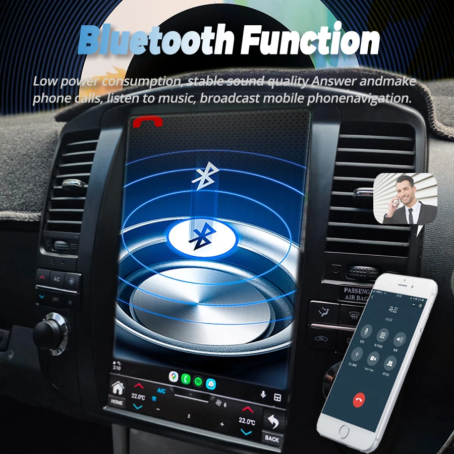 12.1'' Android For Nissan Pathfinder R51 2006-2011 Stereo Car Radio Multimedia Video Player GPS Bluetooth Carplay DSP Head Unit