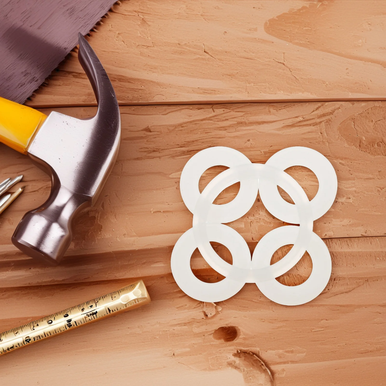 

5Pcs Connector Seal Gasket Washers for Air Pump Valve Replacement Rubber Gasket Set for Portable Pumps Spa Pool Repair Kit