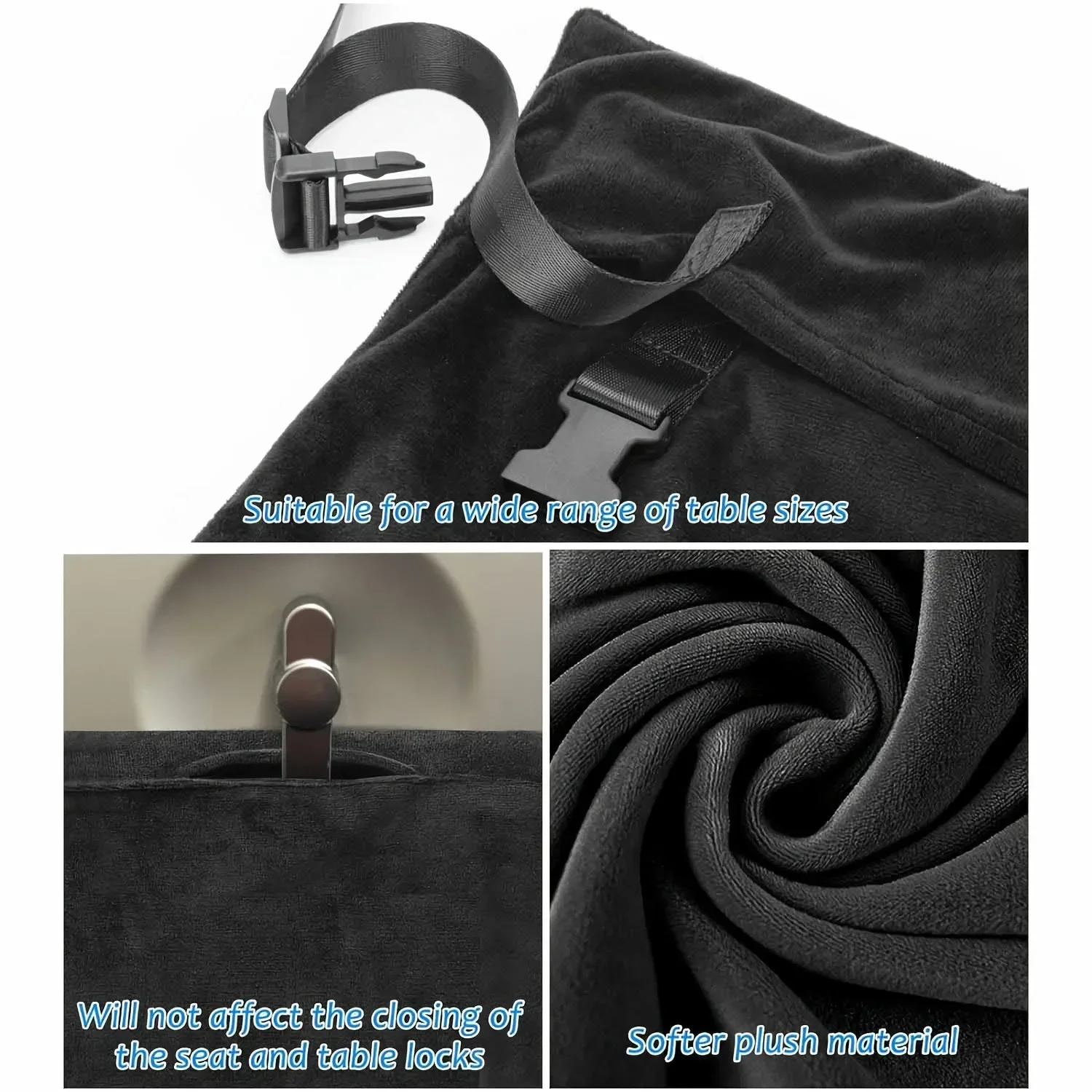 Nuovo 1 pz bambini aereo sedile extender flanella bambino aereo letto con tasca laterale comfort traspirante poggiapiedi da viaggio amaca