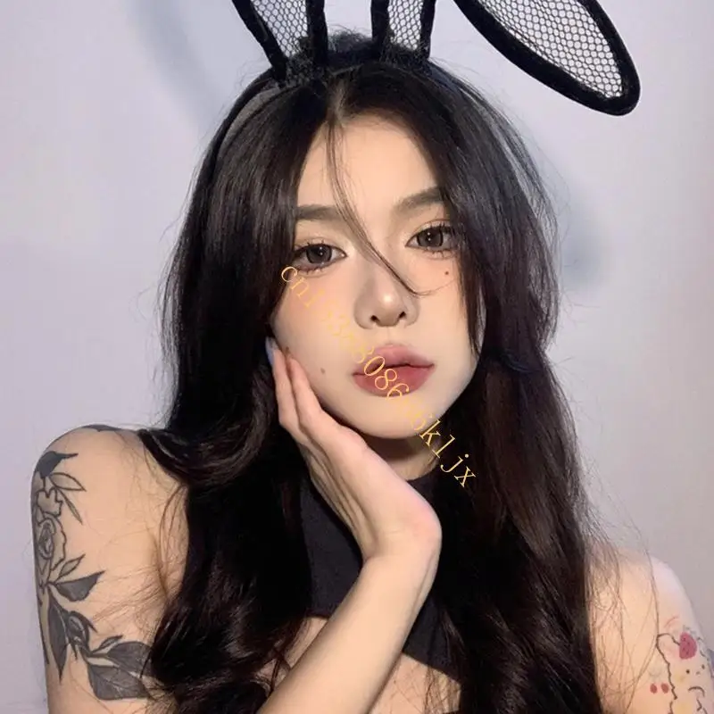 أذني الأرنب عقال عيد الفصح أذني أرنب لطيف إكسسوارات زي تأثيري