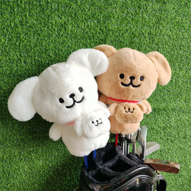 

Плюшевый чехол для головки клюшки для гольфа Line Puppy Golf Driver, прямая поставка