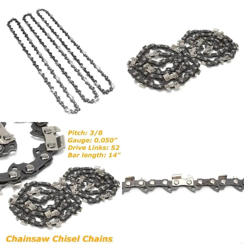 

U4LA Hot 14 In 52 Chain Link Chainsaw Drive Link Link 3 / 8lp