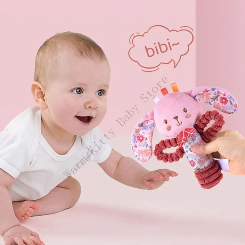 XXFE Cartoon Shaker Grijpspeeltje voor peuters Kinderkamer Decors Fopspeen Speelgoed