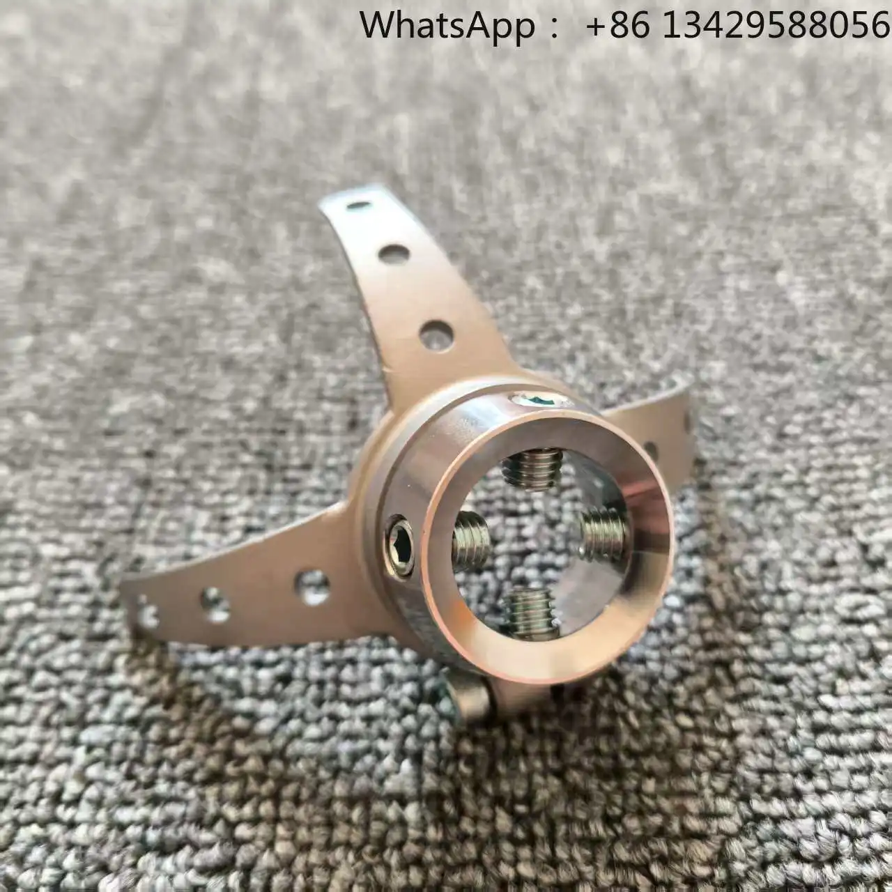 Rotatable Male & Female 3-Claw Connecting Plate – Prosthetic Leg Adapter Parts for Lower Limb Prosthesis Connection