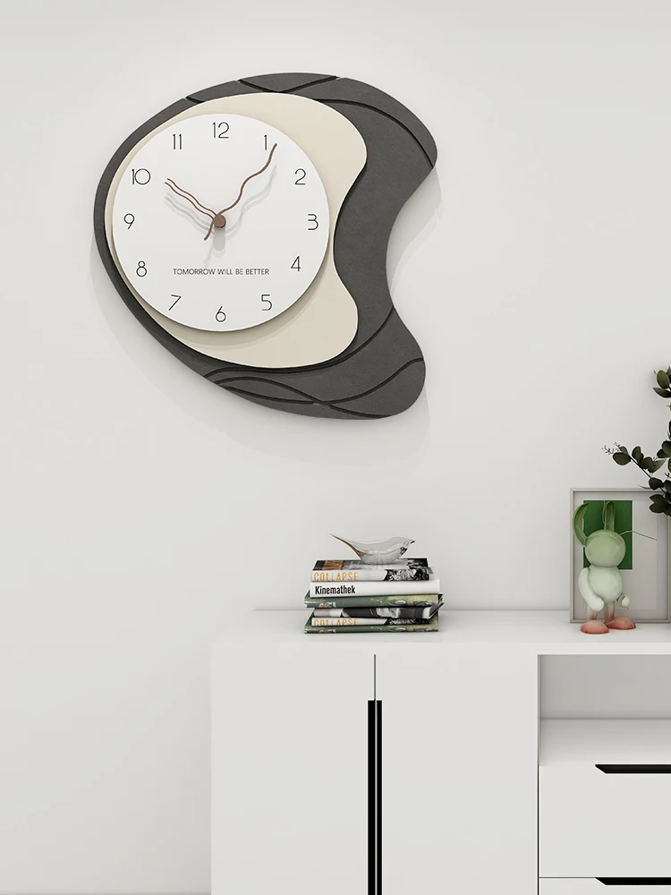 

Unusual Creative Wall Clock Bedroom Modern Design Fashion Large Office Wall Clock Nordic Round Horloge Office Decoration HY50WC