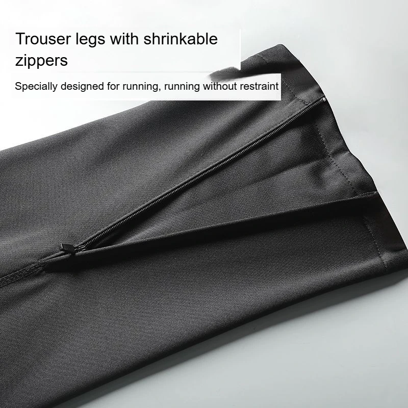 Pantalones de deportes nuevos para hombre, Pantalón recto para correr, de secado rápido, sueltos, para entrenamiento de baloncesto y Fitness, informales, primavera y otoño