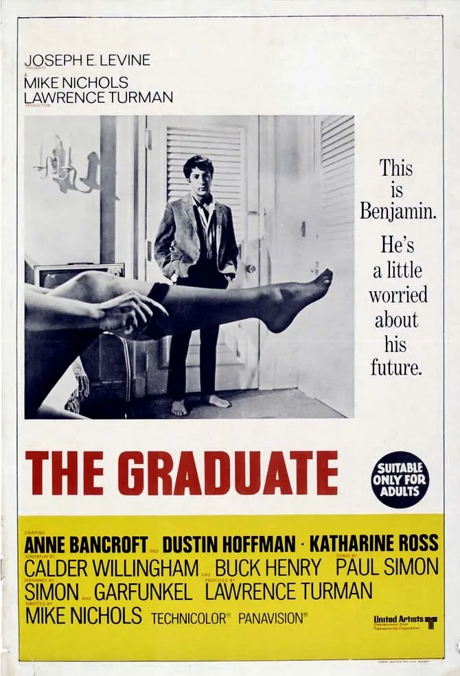 Hot Rare movie The Graduate 1967 Art SILK POSTER Wall Art Home Decorative painting