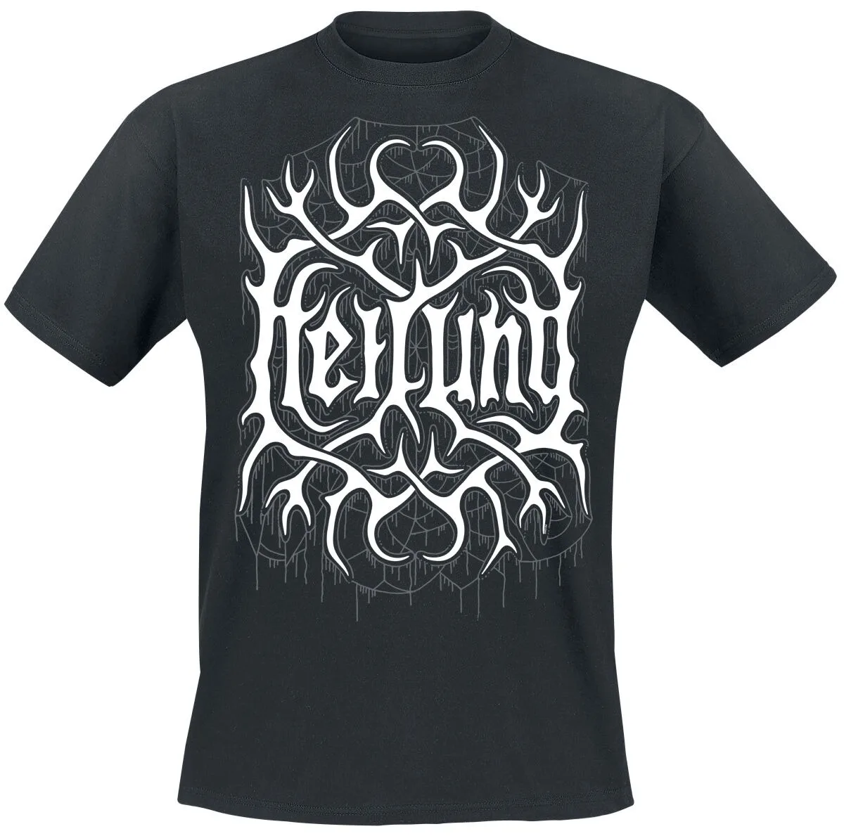 Heilung LIFA Antler Shaman Tee, Nordic Folk Metal T-Shirt with Band Logo & Ritual Figure Art, Heilung Fan Merch