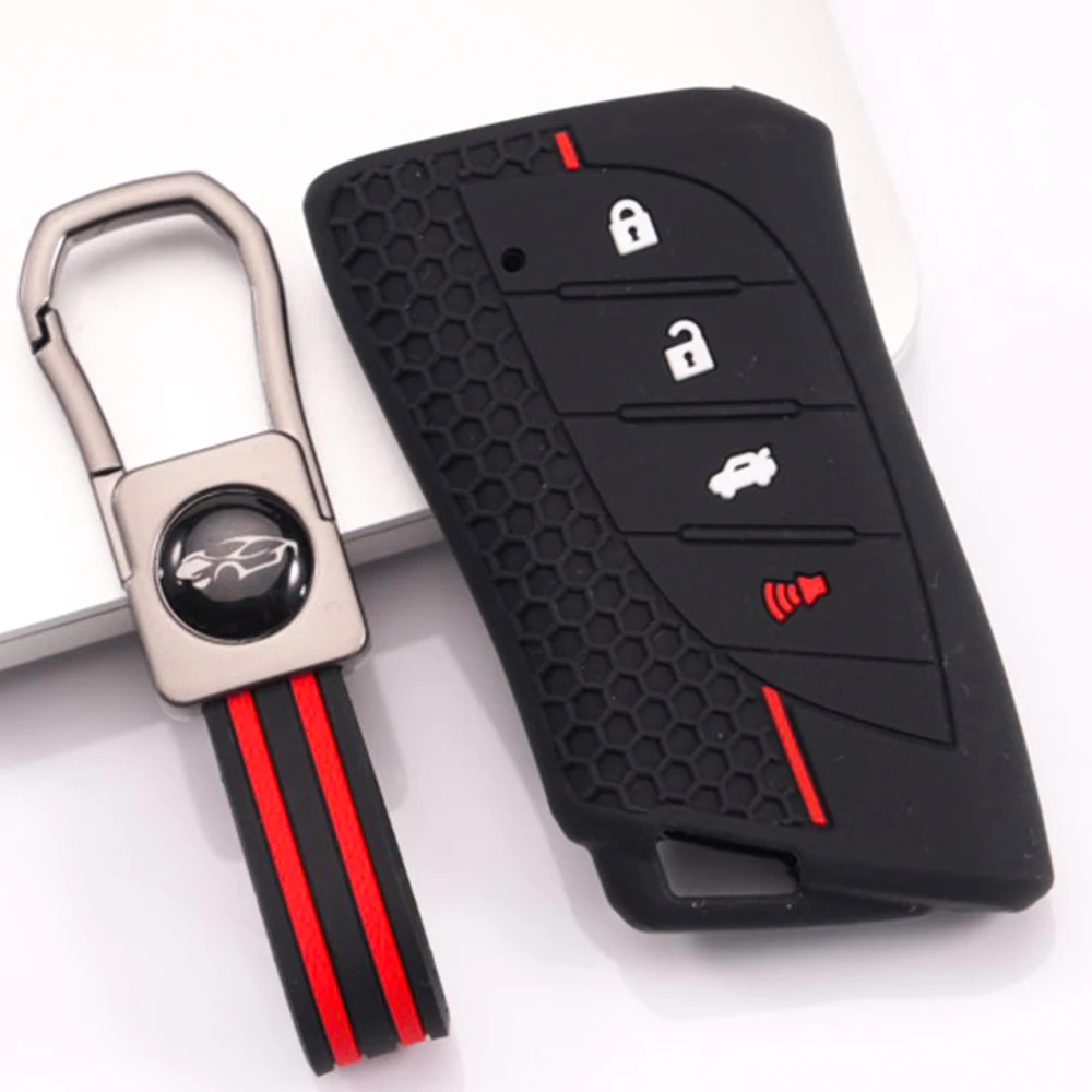 Key Fob Case With Keychain For Lexus NX ES UX US RC LX IS 250h RX 350h LS 450h 260h 300h UX200 LM350H LM500H ES200 Stylish