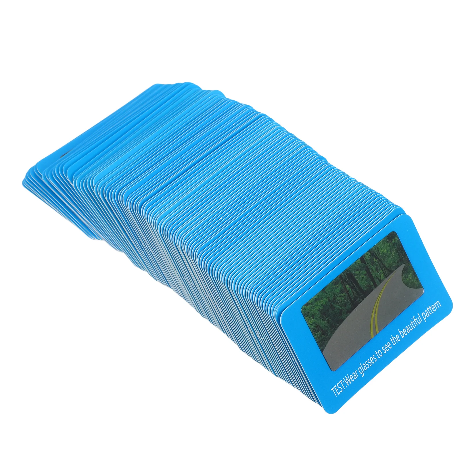

100pcs Polarized Glasses Testing Card, Lens Polarization Verification Tool For Eyewear Shops, Compact Sunglasses Checker