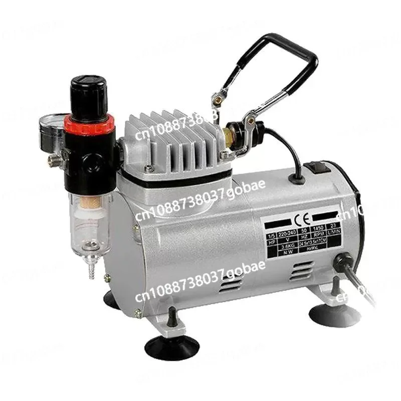 Airbrush Compressor Portable Quiet Mini Compressor for Airbrush Paint Nail Art Tattoo Cake Painting Automotive Graphic Make-up