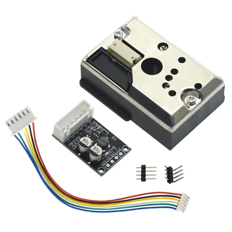 ABJF-PM Sensor Board PM2.5 Dust Sensor Module GP2Y1010AU0F Air Quality Detection Module
