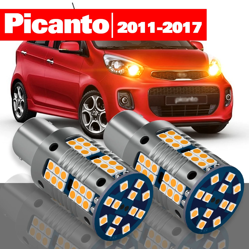 

For Kia Picanto 2011-2017 Accessories 2pcs LED Turn Signal Light 2012 2013 2014 2015 2016