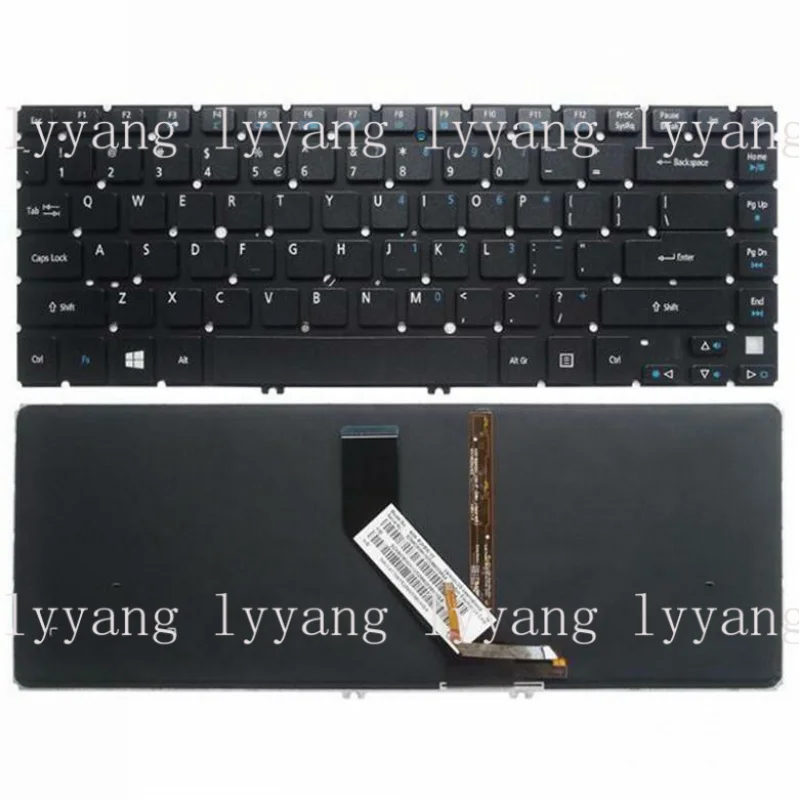 f  NEW US Keyboard For Acer Aspire V5-471G V5-431P V5-431 V5-471 V5-471P backlit
