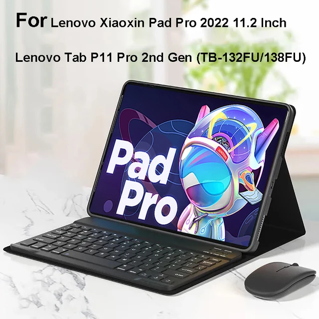 Keyboard Case for Lenovo Xiaoxin Pad Pro 2022 11.2Inch For Lenovo Tab P11  Pro 2nd Gen TB-132FU/138FU Tablet Cover - AliExpress