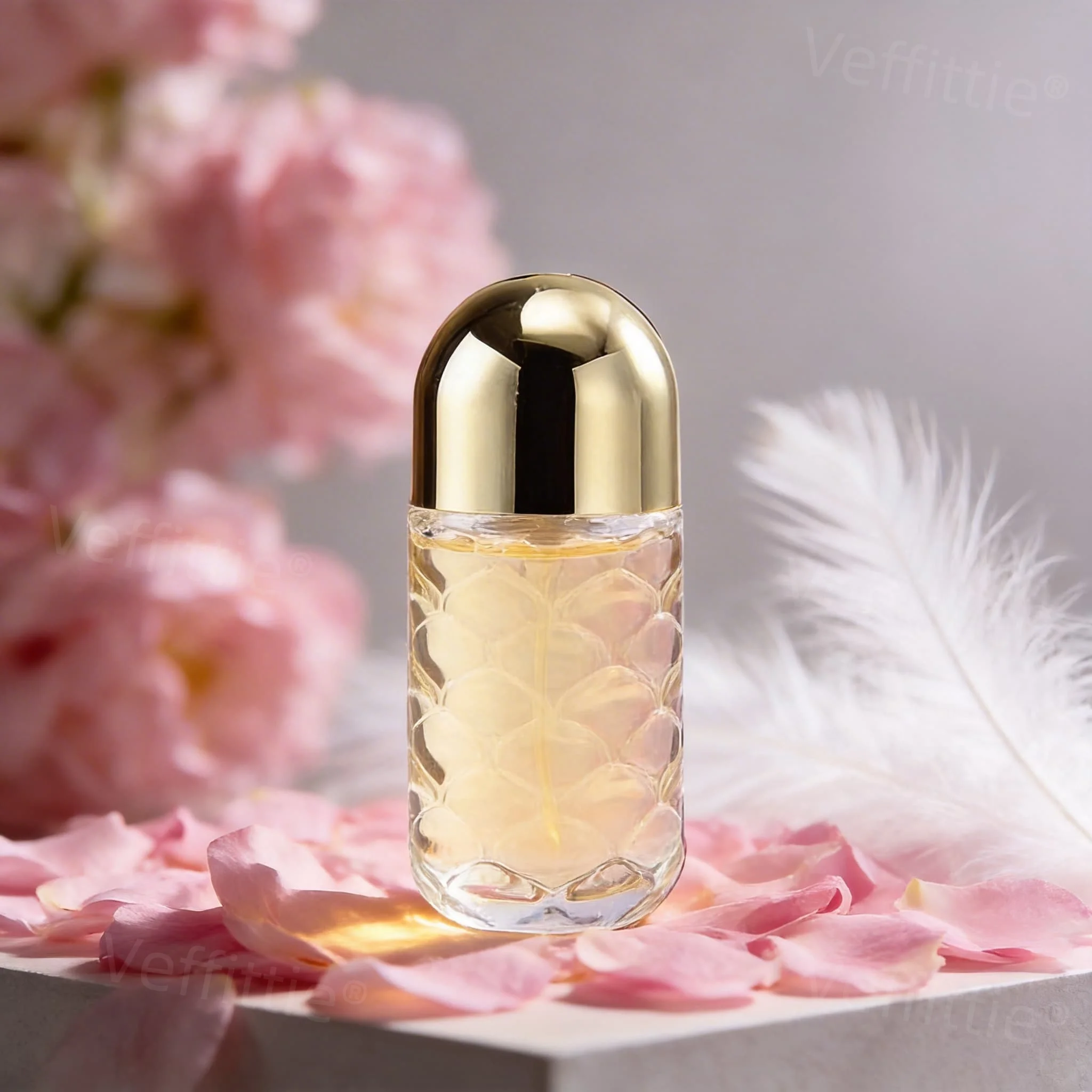 

Romantic Woody Amber Allure Eau De Toilette, 1.0oz Textured Glass Bottle, Long Lasting, Soft Spicy Scent for Special Occasions