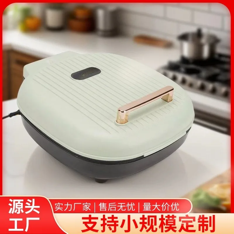Household Deepened Electric Pancake Maker Double‑Sided Heating Mini Griddle For Flat Bread Pancake Baking