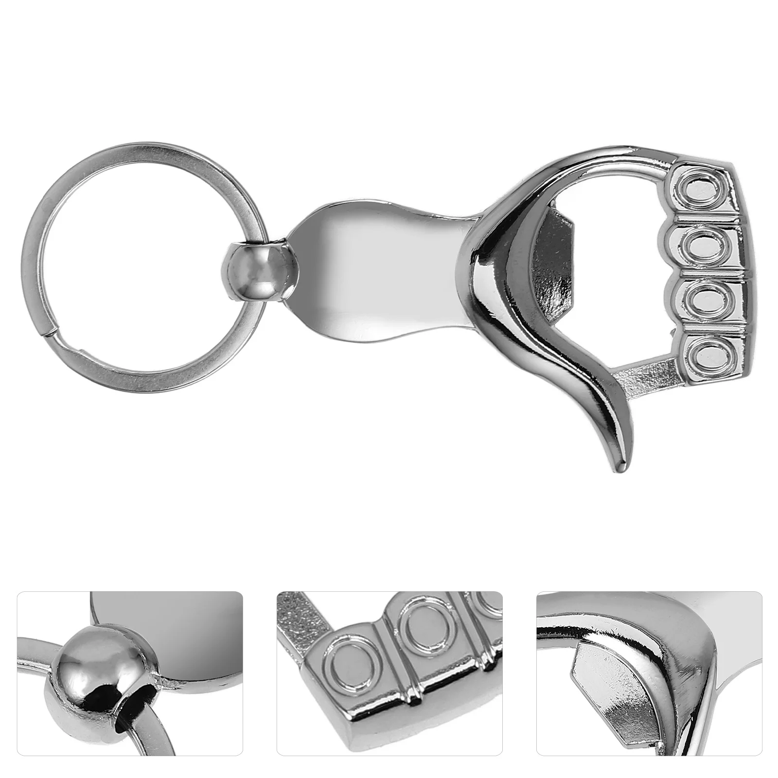

3pcs Palm Shaped Bottle Keychain Wear Resistant Beer Can Opener Tool For Party Camping Bar Kitchen Use Key Chain Bottle Opener