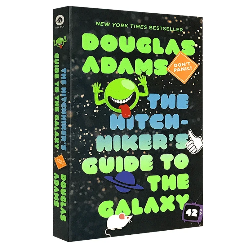 The Hitchhiker's Guide to the Galaxy Hitchhiker, Teen English in books story, Science Fiction novels 9780345391803