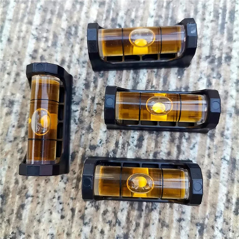 BAAU 6 unidades de nível de arma magnética, ferramenta de nivelamento de níveis de bolha magnética