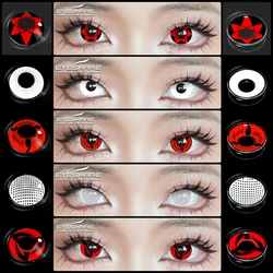 EYESHARE Color Contact Lenses For Eyes 1Pair Anime Cosplay Colored Lenses Crazy Halloween Lenses Contact Lens Beauty Makeup