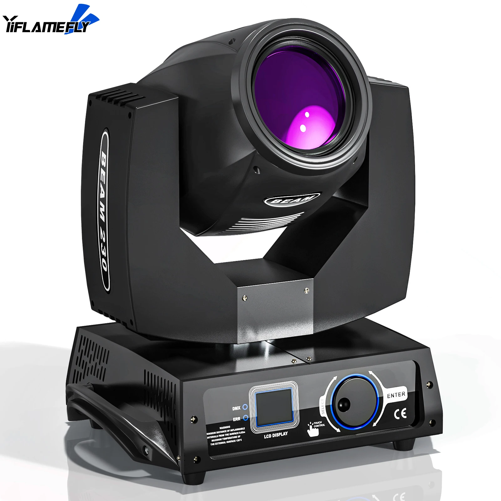 

Yiflamefly 230 Вт высокая яркость луч света RGBW гобо вращающийся свет с Flycase DMX освещение с подвижной головкой для DJ Disco Party