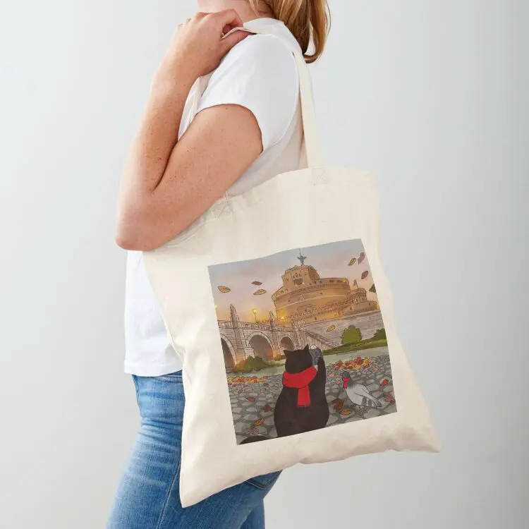 ستانيس يحب الخريف حمل حقيبة كبيرة حقيبة المرأة حقيبة مخصصة حمل الحقائب الجمالية التسوق القابلة لإعادة الاستخدام