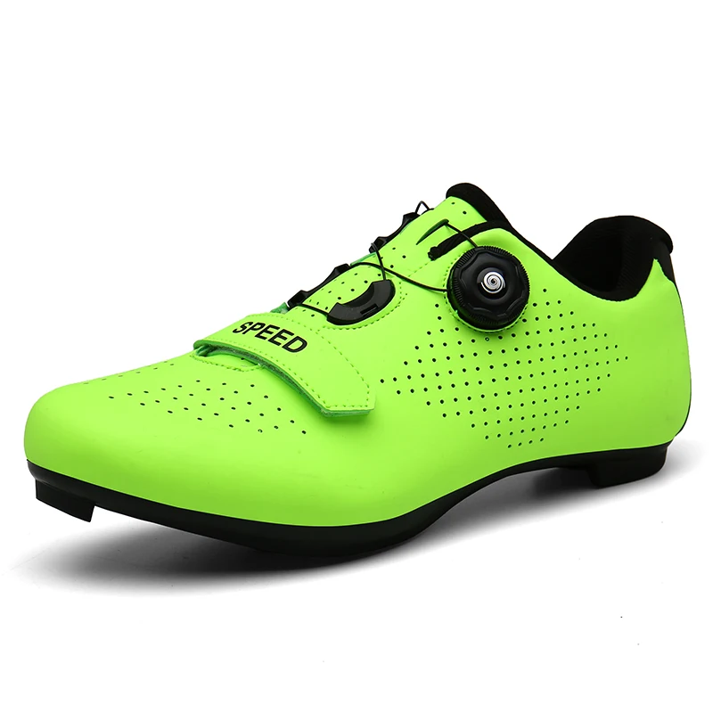 

Summer new professional cycling shoes unisex road lock shoes hard soles wear-resistant breathable bicycle assisted riding shoes
