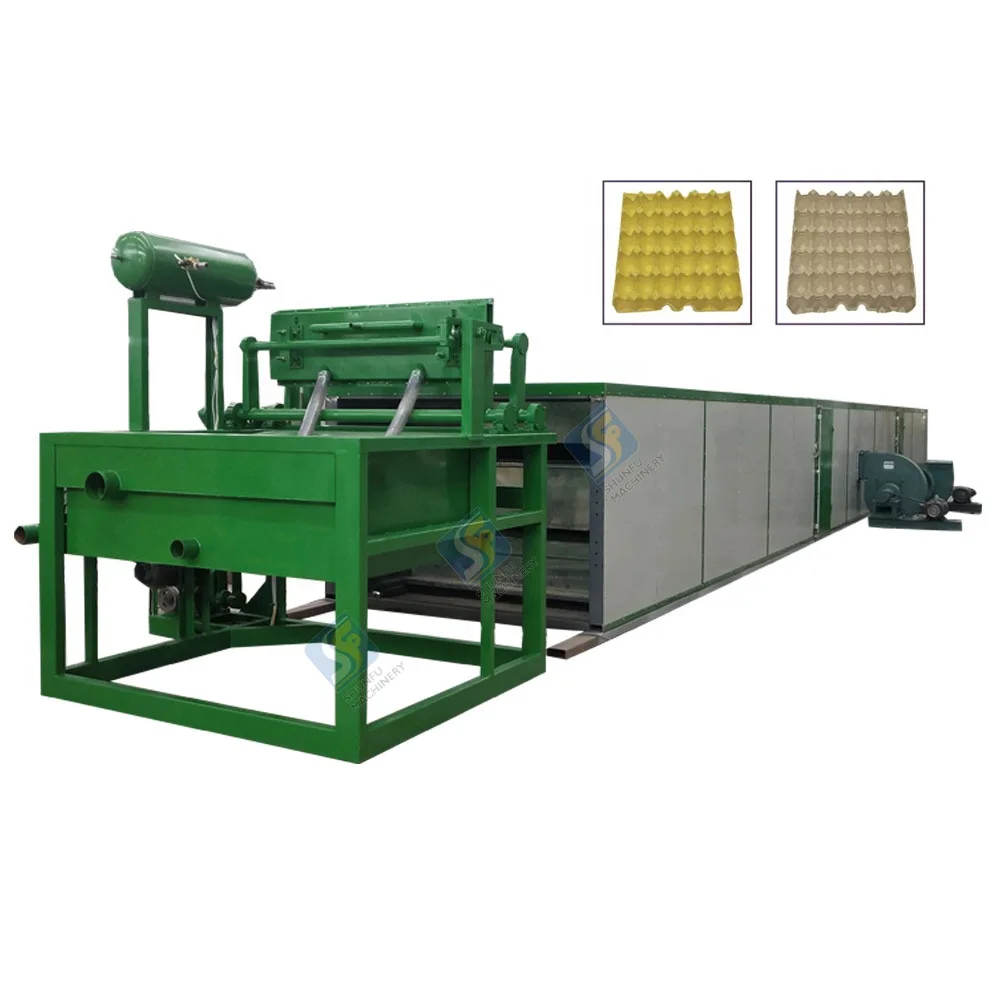 Multifunctional E g g s Packaging Boxes Carton Mini Chicken Pallet Paper Tray Making Machine