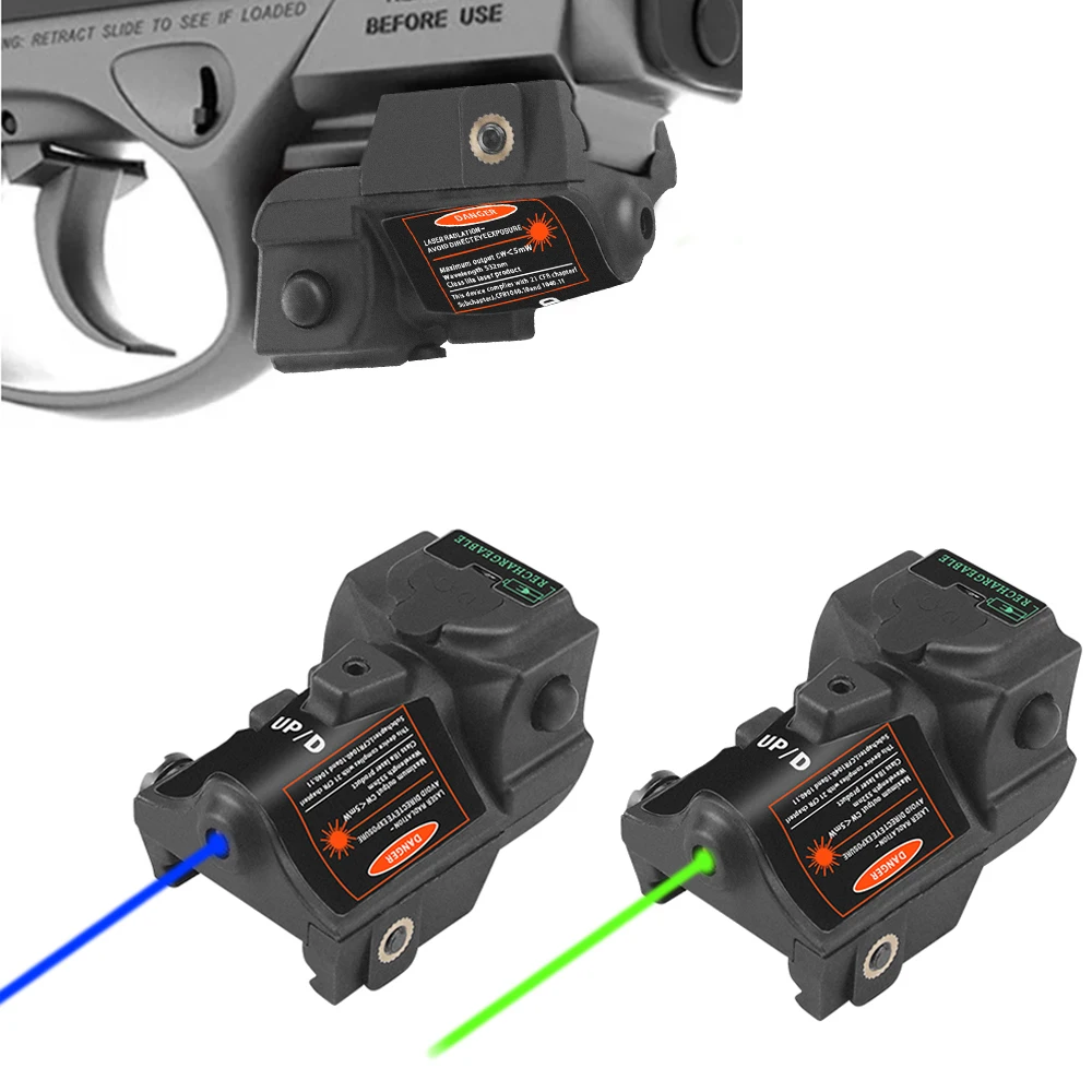 

MAGORUI Taurus G2C Glock 17 18c 19 21 CZ75 5mw Rechargeable Green Blue Laser Sight Pistol Aiming Laser Pointer LS-L3